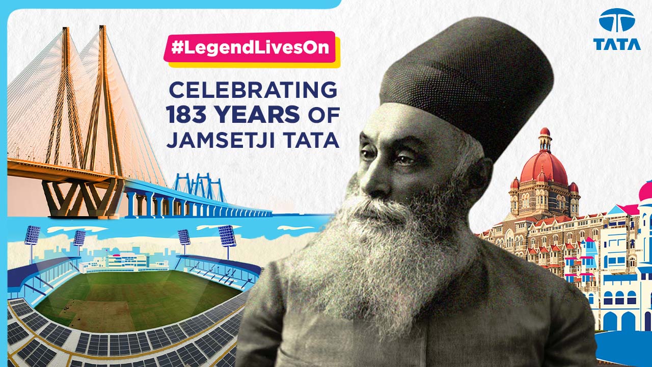 Tata Steel on X: It's JN Tata's 184th birth anniversary tomorrow, and we  want you to be a part of the grand celebrations at Jamshedpur. Join us live  on Facebook:  Date