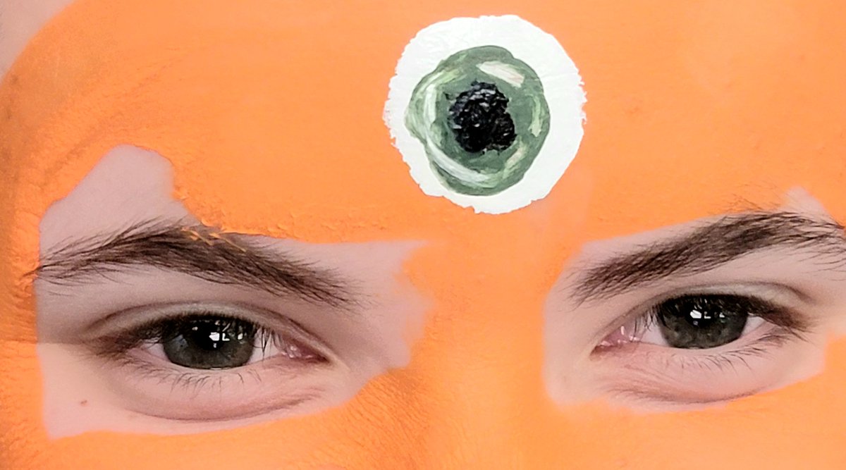 elizdaniw's tweet photo. One of my student's actually did the extra credit for their exoplanet projects... dressing as the life on their created exoplanet! 
(Permission was obtained for the post) https://t.co/qBinM7w7Zi