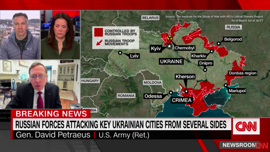 SolonCenter's tweet image. “I don’t think that this is a war, ultimately, that Russia and Putin can win. They can win a city perhaps, but they cannot hold it. Again, urban combat is incredibly soldier-intensive. They just don’t have the numbers.” – Gen. David Petraeus

youtube.com/watch?v=_mDgH3…