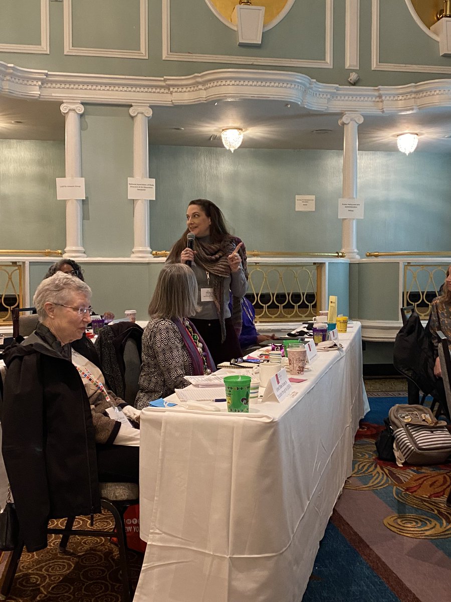 OnlineArtK12's tweet photo. OATK12 leaders at @NAEA New York 2022 Delegates Assembly in NYC. #oatk12 #NAEA #NAEANYC2022 #NAEAwesome @NAEA @OnlineArtK12 https://t.co/OdibtjgPX6