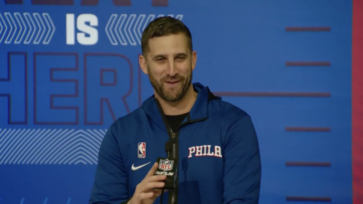 JClarkNBCS's tweet image. Nick Siriani is hopeful Jason Kelce will return

Nick says the keg has been delivered to Jason ‘s house 🍺