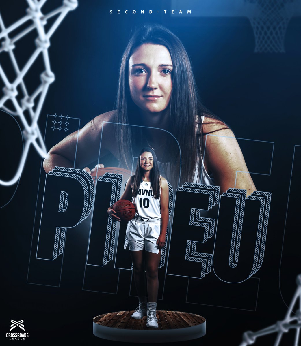 Congratulations to Rylee Pireu of <a href="/mvnuWBB/">MVNU Women's Basketball</a> on being named to the All-Crossroads League Second-Team!

Pireu averaged 14.2 points and 4.4 rebounds per game! Rylee led the entire conference in free throw percentage at 92% on the year!