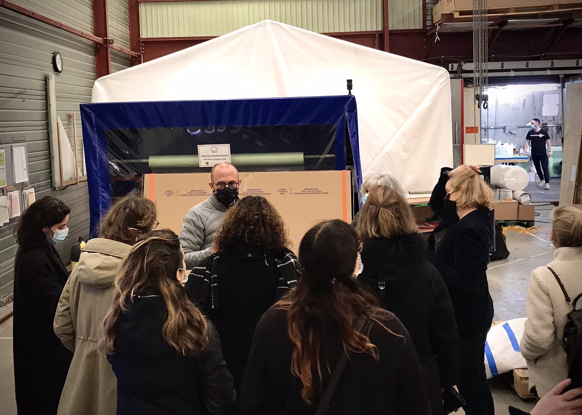 Aujourd’hui, j’ai eu l’opportunité de visiter le chantier de construction du prochain Imoca <a href="/TeamPaprecArkea/">Paprec Arkéa Team</a> dans les locaux de Multiplast. 

⛵️ Immersion au 💛 du projet, à la découverte des équipes, du savoir-faire et de l’ambition de tous 💪

BONUS : 🤝 avec <a href="/yoannrichomme/">Yoann Richomme</a>