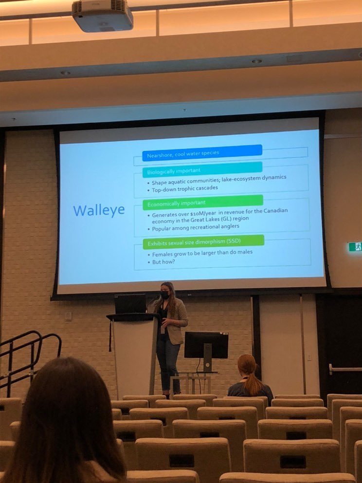 ErinRitchiee's tweet photo. Had a great time at #CCFFR2022 presenting my MSc work and learning about other great fish science going on π!! also a huge shoutout to the best supervisor @graham_raby for supporting @erinmcstewart and I to have a little post-conference-bnb writing retreat! #RabyLab https://t.co/8yQ9oYD9M3