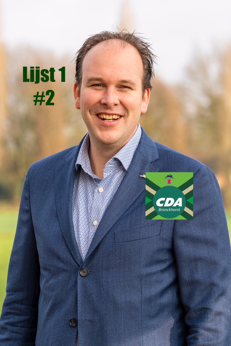 #stemCDA >> Lijst 1 nummer 2