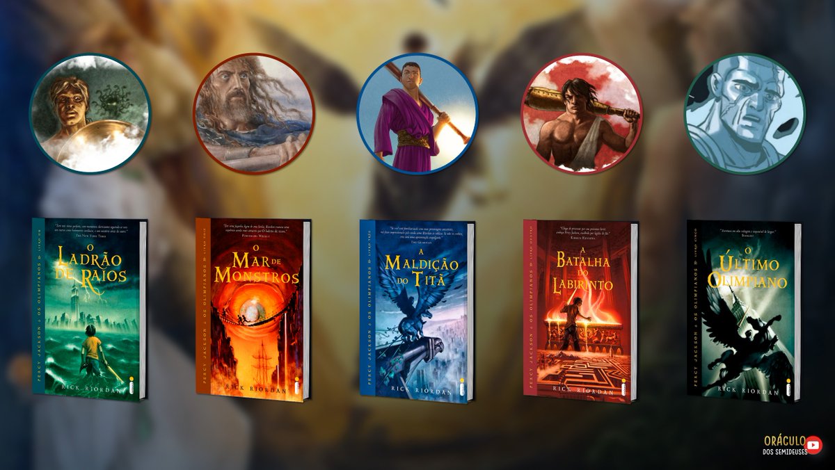 oraculosemideus's tweet photo. [CURIOSIDADE] Cada livro de PJO possui relação com algum herói grego original, de acordo com as missões de Percy Jackson:

O Ladrão de Raios = Perseu
O Mar de Monstros = Odisseu 
A Maldição do Titã = Hércules
A Batalha do Labirinto = Teseu
O Último Olimpiano = Aquiles https://t.co/3jEUdS451M