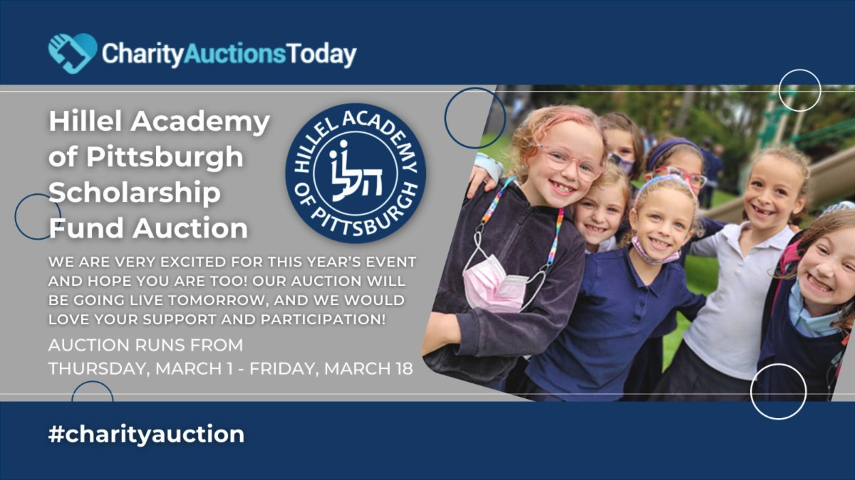 We are so excited for this year’s event &amp; hope you are too! Our auction will go live tomorrow, &amp; we would love your support &amp; participation! Visit the link to get started!

charityauctionstoday.com/auctions/hille…