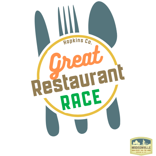 HCTourism's tweet photo. On your mark, get set, go! Finish the βGreat Restaurant Race!β by eating at 10 different restaurants in Hopkins County and enter to win a $500 grand prize package!
https://t.co/bFZz0SRjcu
#food #placestoeat #restaurantrace #hopkinsco #madisonvilleky #thingstodo #readyaimfun https://t.co/YqdjEFn4xT
