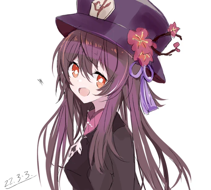 胡桃さんを描く
#原神 