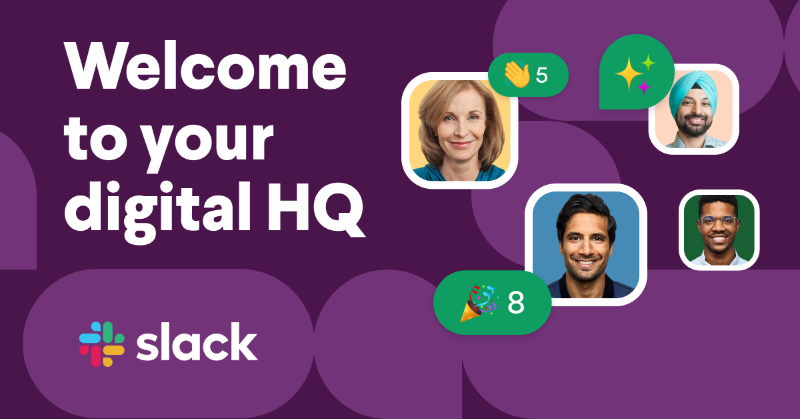 SlackHQ's tweet photo. What’s a #DigitalHQ you ask? It’s a place to connect your people, systems, partners and customers, wherever you are. It all happens in Slack. See how at https://t.co/LjBW9QiO7U