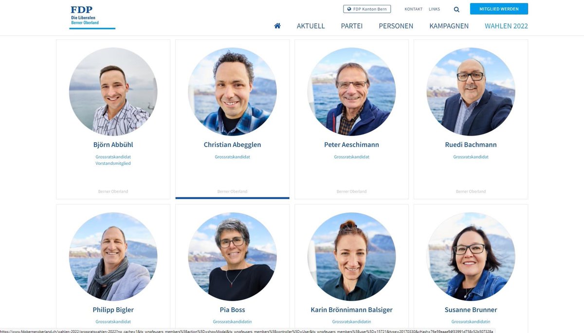 Kennst Du unsere Grossrats-Kandidat*innen der FDP.Die Liberalen Berner Oberland? Lerne Sie unter folgendem Link kennen oder komm am Samstagvormittag ins Oberland Center nach Matten für ein persönliches Kennenlernen. Wir freuen uns!

fdpberneroberland.ch/wahlen-2022/gr…
