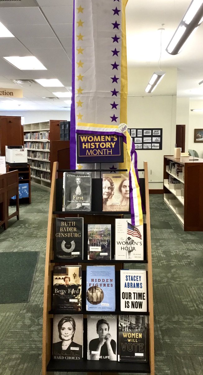 MarcellusLib's tweet photo. #WomensHistoryMonth https://t.co/N0A5qcRKFk