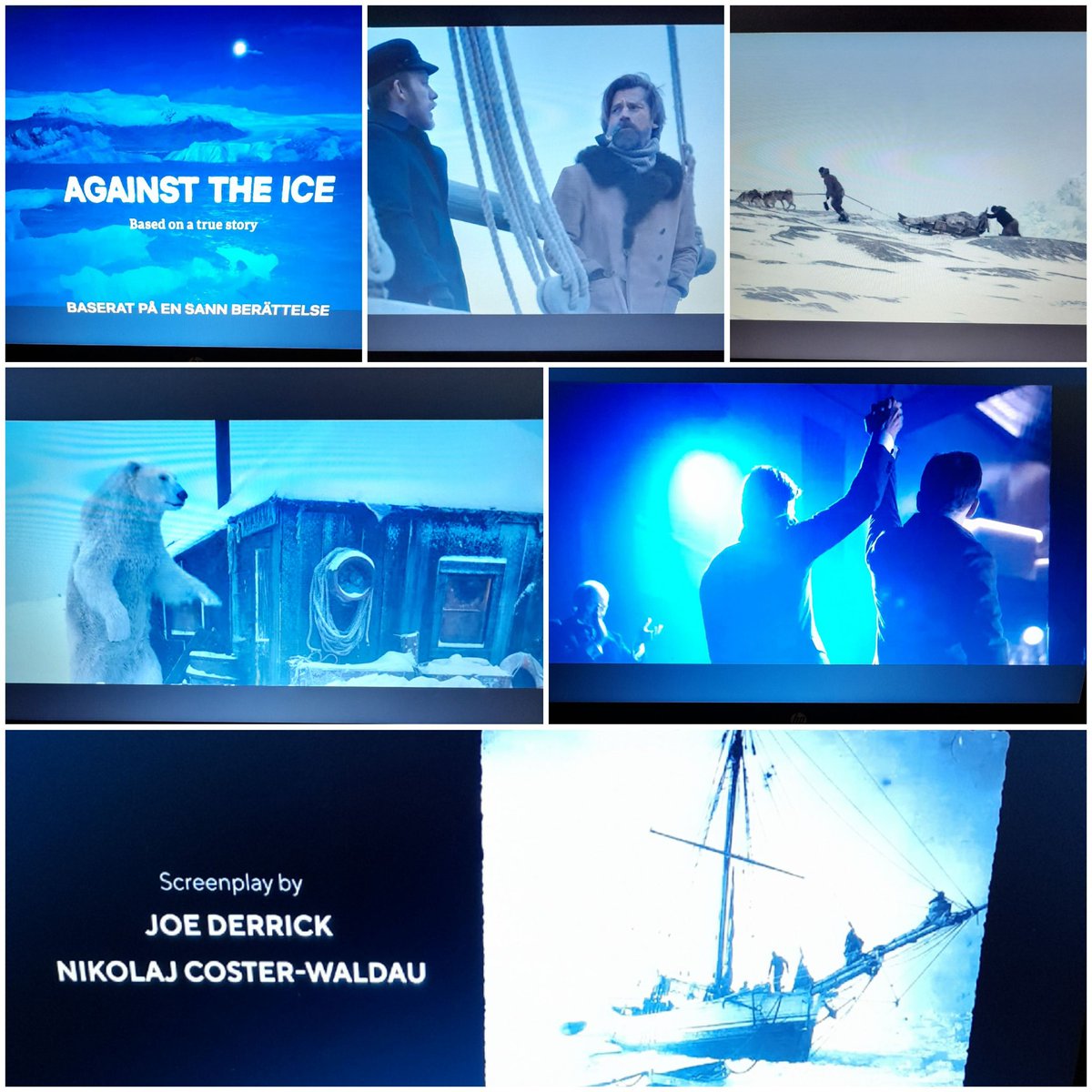 NinaNorlund's tweet photo. It was totally worth the wait! I loved everything about this film! If you haven't seen it yet, do so ASAP! So happy for everyone involved &amp; they should be so proud! You did an amazing job adapting this book into an amazing screenplay @aitchforty @nikolajcw 👏👏👏
#AgainstTheIce https://t.co/G5JaUbxn8k