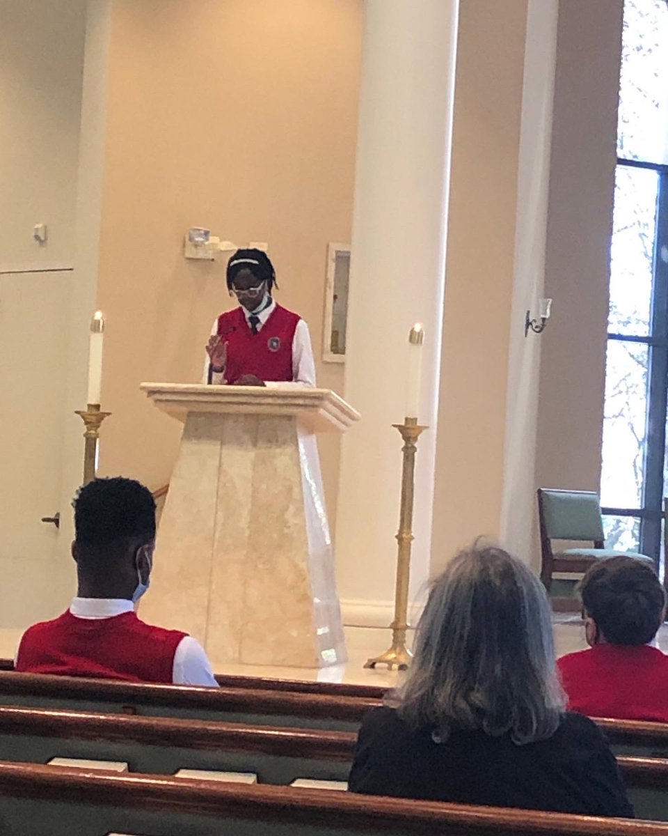 OLV_Tyrone's tweet photo. OLV students celebrating #ashwednesday service at St Matthew today. Fr Kevin encouraged everyone to be reborn this Lenten season. #weareolv #lent https://t.co/EU0zNsS3Cv