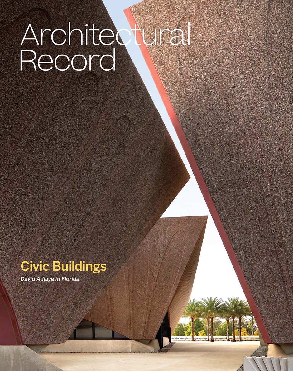 AdjayeAssoc's tweet photo. Cover of @archrecordmagโs March Issue featuring Winter Park Library & Events Center. โBook Smartโ speaks to the @dadjaye designed community complex in Florida.
Digital version: https://t.co/oGBtOwiIGF
#adjayeassociates #davidadjaye #adjaye #architecturalrecord #archrecord https://t.co/5mfkCqtvzo
