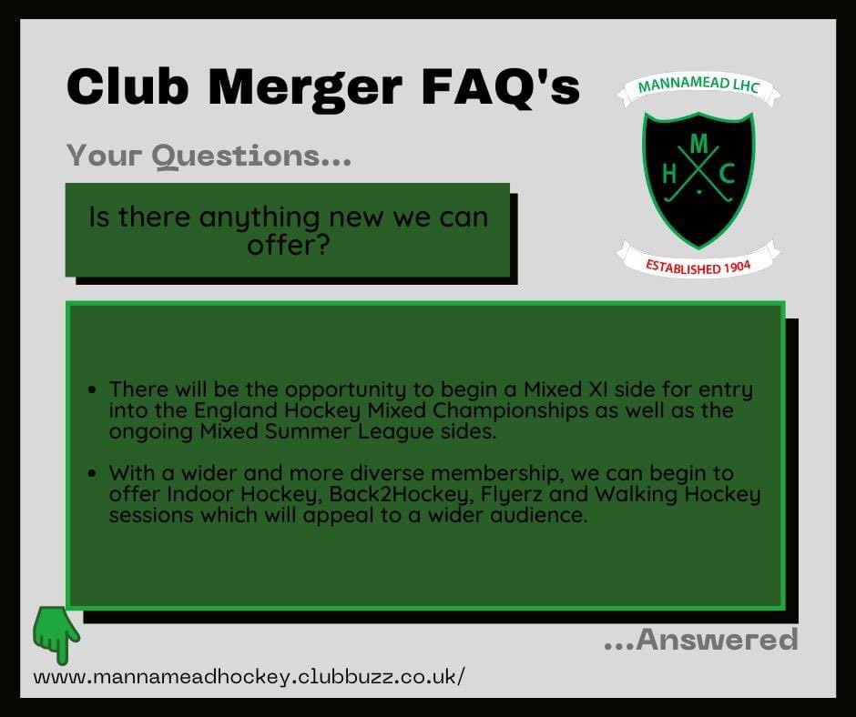 Here’s the final run of FAQs about the club merger. Have a read and let us know if you have any questions! 

🖤💛🏑💚💗