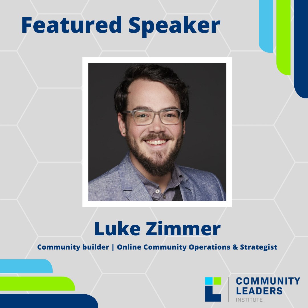 CLI_online's tweet photo. Luke started his career in community management. He has worked with a various organizations helping them to build purpose-driven online communities that connect and empower their members to make the world a better place. https://t.co/3fMIbhNNfB