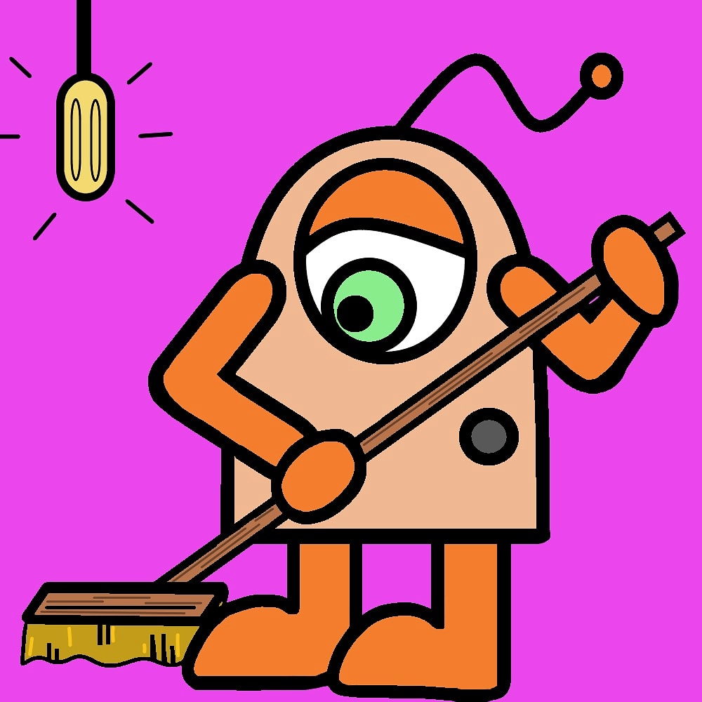 PlainassMonster's tweet photo. Whistle while you werk 

The Plain-ass Monster collection consists of 500 handmade uniquely created NFTs sitting on the Polygon blockchain. Floor price just 0.008Eth.
https://t.co/yZheAMRJ4l
#nft #nftdrop #nftsale https://t.co/OQBhqVCaTY