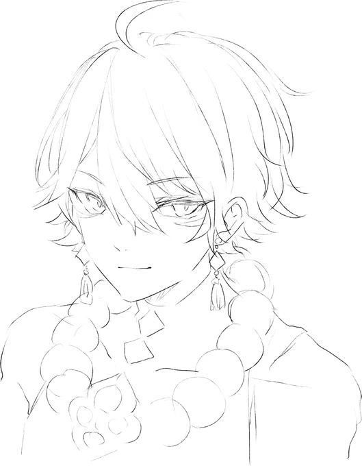 いりあむのチュートリアル教えてくださった記念落書き

 #伊狛に魅せましょー 
