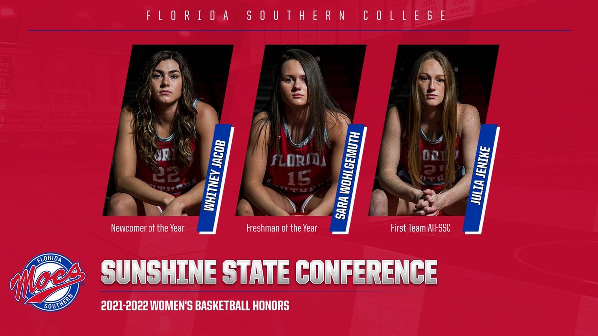 Congratulations to Wohlgemuth, Jacob, and Jenike from <a href="/FSC_WBB/">FSC Women's Basketball</a> for receiving honors in the <a href="/D2SSC/">Sunshine State Conference</a> #LetsGoMocs 

📰:  bit.ly/35nkmyY