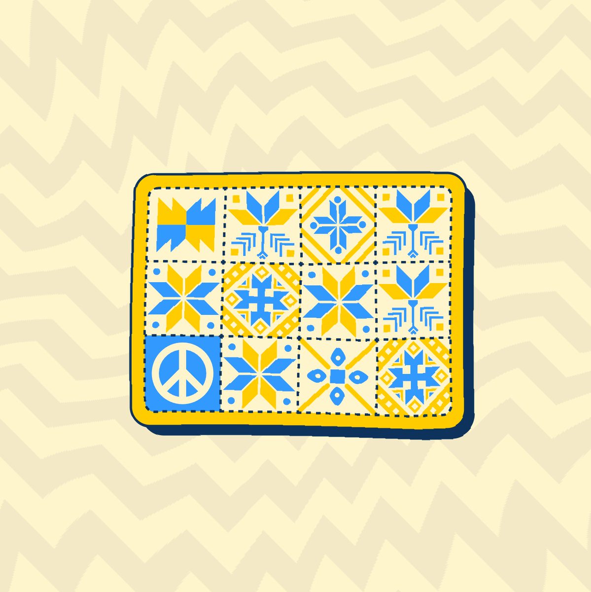 so much incredible work rn with all eth going to directly to Ukraine

ZHNYTSIA - zhnytsia.vercel.app
Bubkis - <a href="/0xBubki/">bubki.eth 🌻</a> 
Ukrainian Quilts - <a href="/cozycostudio/">cozy co. 🇺🇦</a>