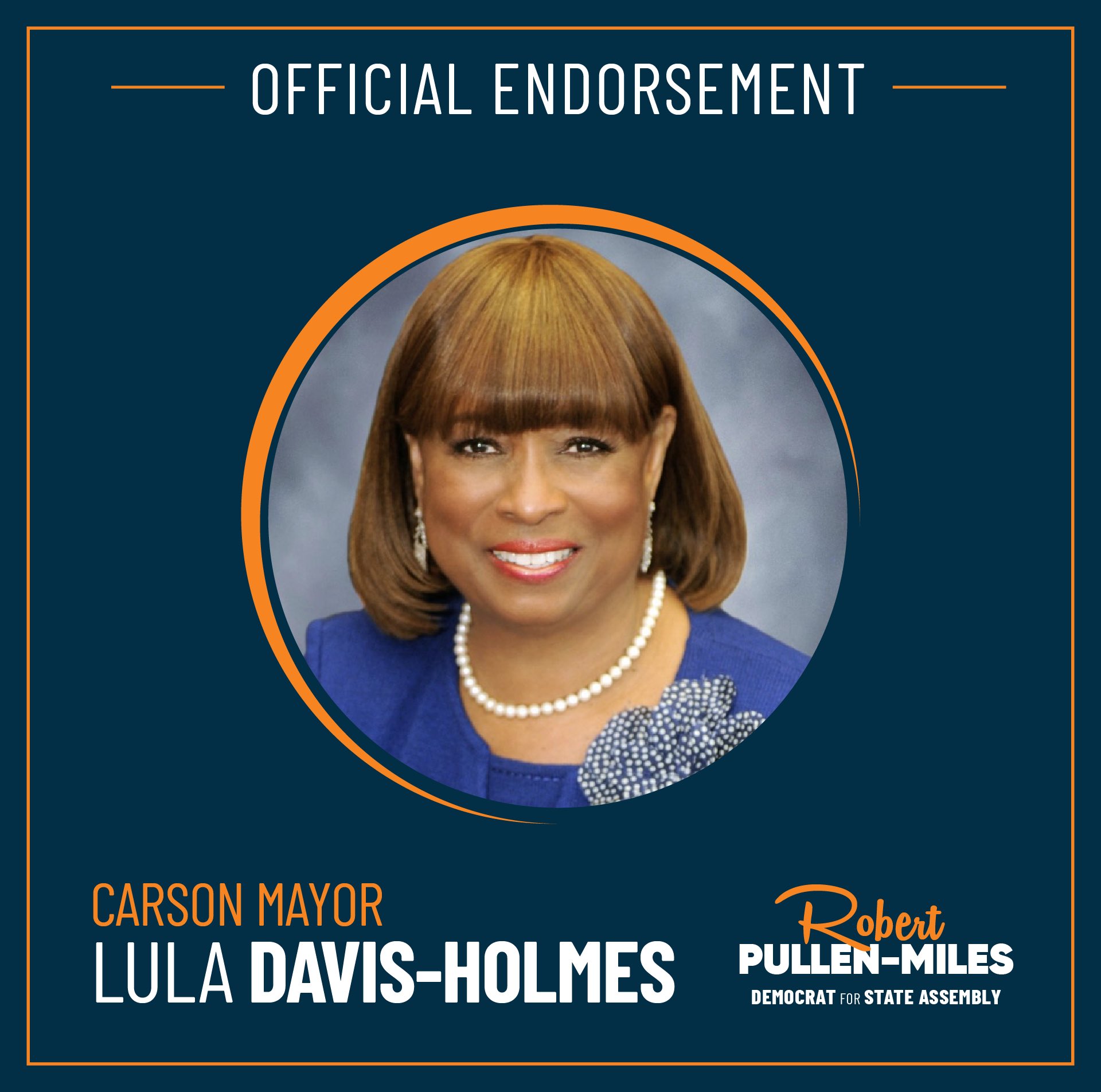 Robert PullenMiles on Twitter "I’m proud to announce the endorsement