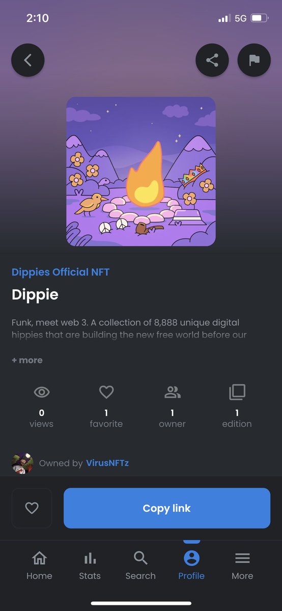 VirusNFT_'s tweet photo. Where ya at #dippiesnft family? Cya in space https://t.co/73R6mdhpID