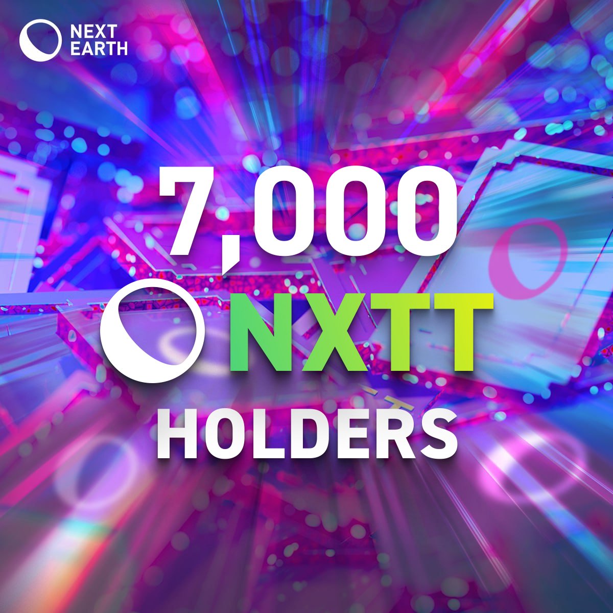 NextEarth_'s tweet image. And just like that, with today's livestream, we crossed 7000 $NXTT holders. 🥳 Thank you, #NextEarthians!