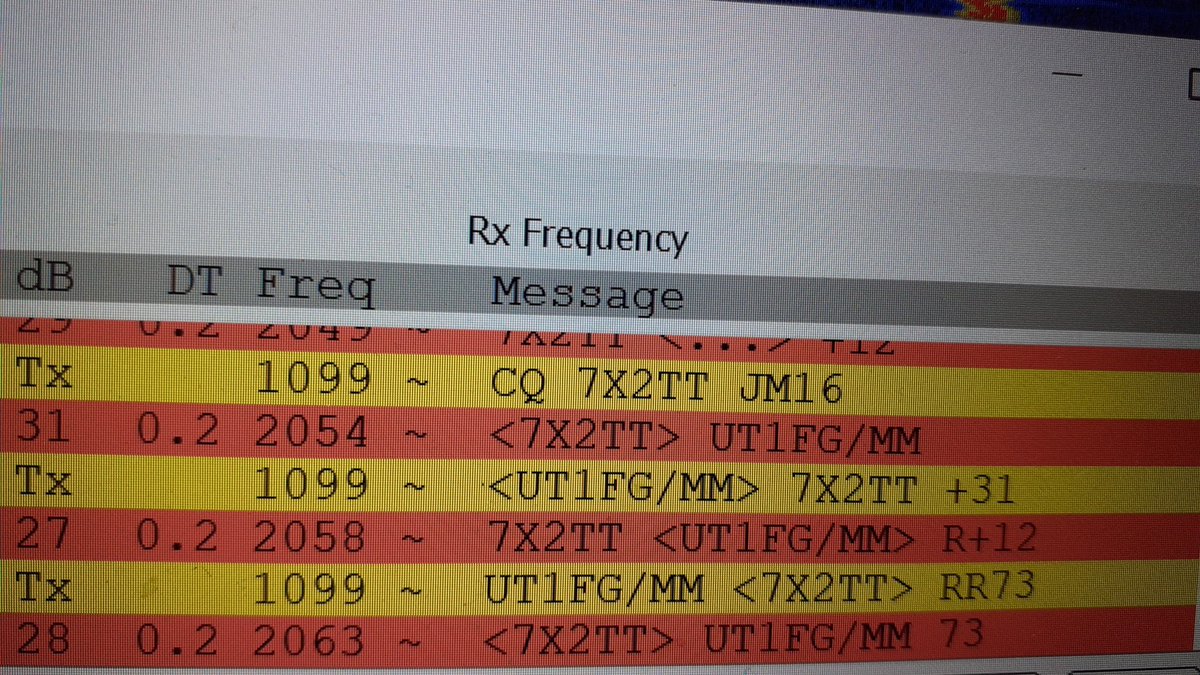 M0NPT's tweet photo. Nice to get answered by Captain Yuri #UT1FG/MM on FT8 😍😍 1st call  #hamr https://t.co/WLFkLsgn2v