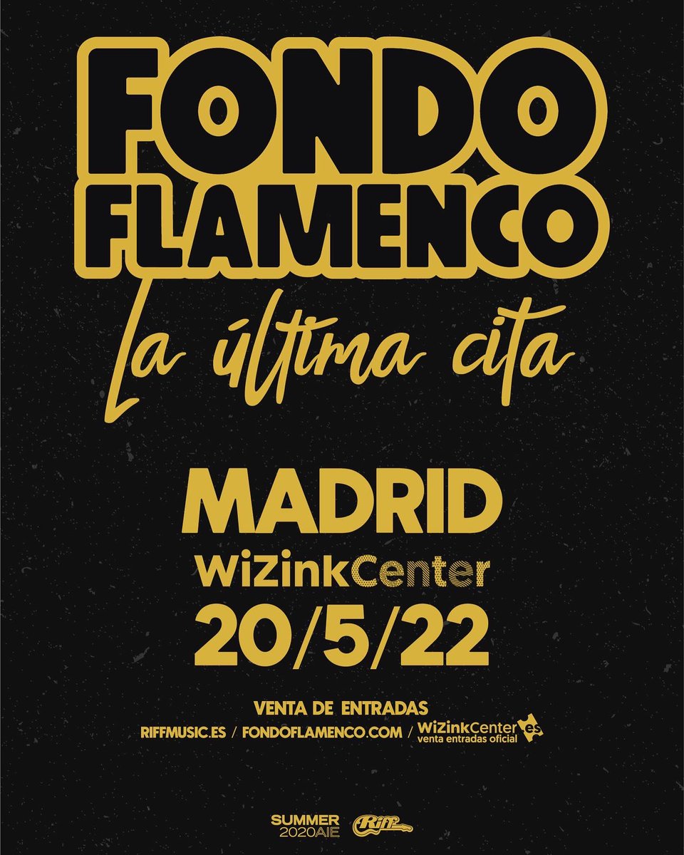 MADRID!!! Mañana a las 12:00 salen a la venta las entradas para el concierto más esperado de <a href="/FondoFlamenco_/">Fondo_Flamenco</a> 
♥️♥️♥️♥️♥️♥️♥️♥️♥️♥️