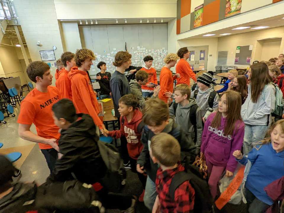Today our guys got the opportunity to participate in Read Across America at Southridge Elementary! #together #biggerthanbasketball