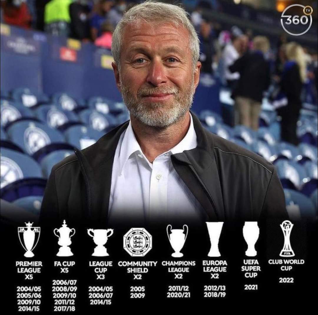 He came, he took the world of football by storm and conquered all that's available to be conquered. You are gonna be missed Roman😭😭😭😭

This is just a hard pill to swallow. A wonderful Man with great love and passion for football and Chelsea club💙💙💙