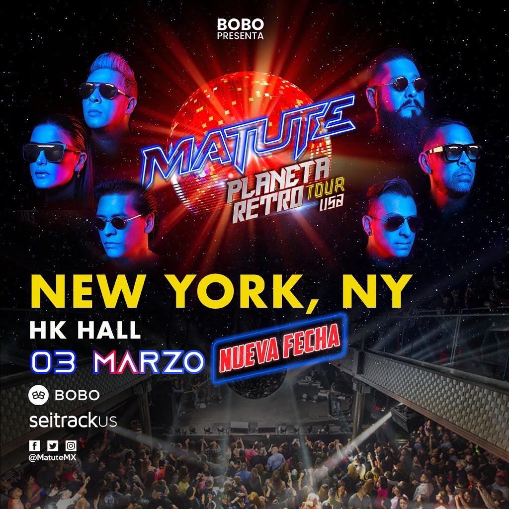 MATUTEmx's tweet photo. ¡Familia ochentera, mañana nos vemos en el #HKHall de New York y el viernes 4 de marzo en el #ShubertTheatre de Boston, nos esperan dos noches ÉPICAS! #PlanetaRetroTourUSA🇺🇸🔥🕺🏻🔥 #MatuteNewYork #MatuteBoston
🎫 NY: https://t.co/THNerGZGlh
🎫 BOSTON: https://t.co/7mvc9IgK6t https://t.co/VJxEOg21HG