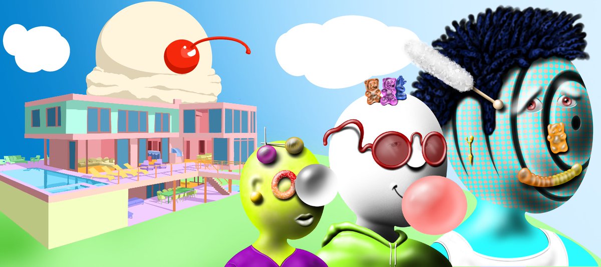 CandyClanNFT's tweet photo. GM everyone! 
Welcome to the Candy Clan Mansion!
.
#NFTs #NFTCommunity #NFTProject https://t.co/XUfC19c6Xs