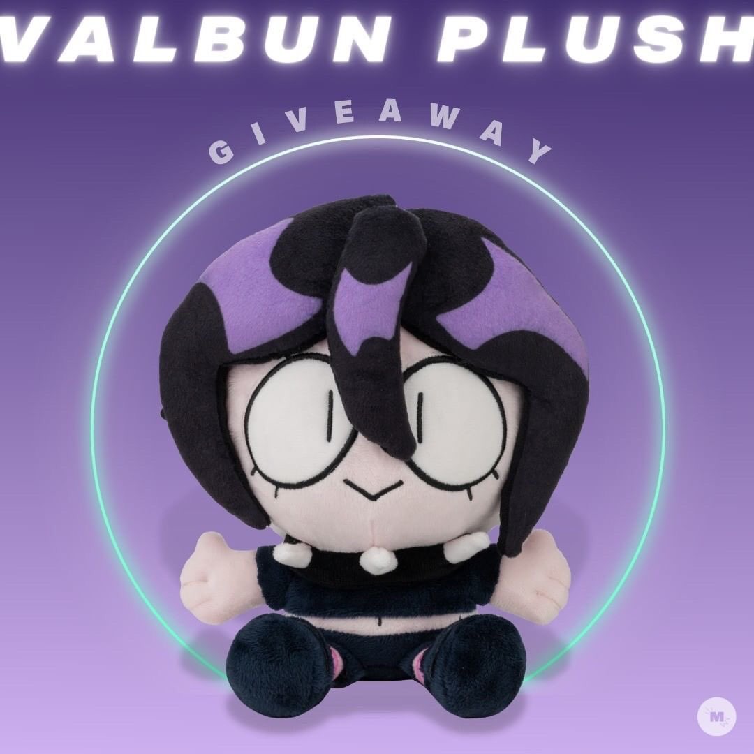 Valbun_'s tweet photo. Hii!! It’s giveaway time! 
We’re giving away a Valbun plushie to 2 lucky people!! ✨

💀How to enter?💀
1. Follow @Makeship and @Valbun_
2. Retweet this post

Contest ends March 4th at 6PM (GMT). 
Good luck!! 🖤 https://t.co/Yq7Y0bzANe