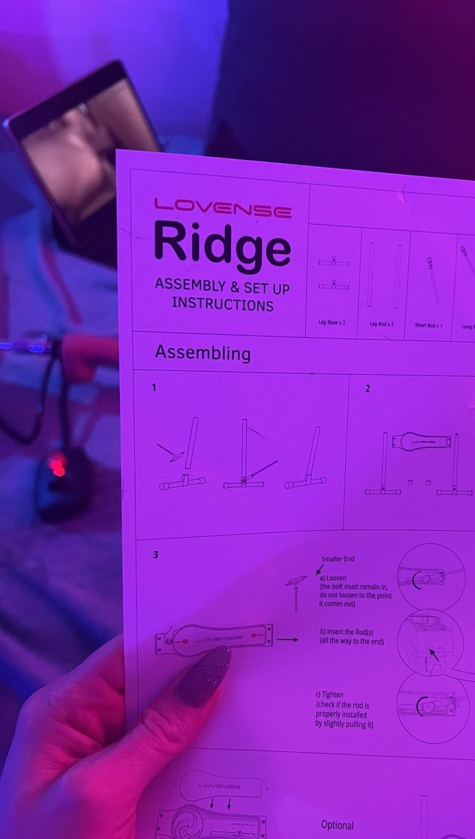 Gift from a fan❤️ Let’s try something new ☺️😛 <a href="/Lovense/">LovenseOfficial</a>