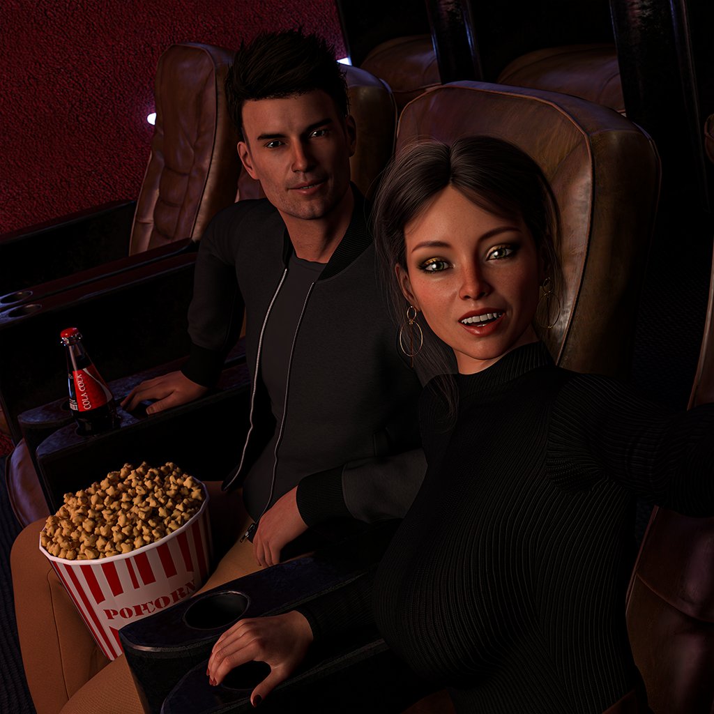 MisterMayaVN's tweet photo. Went to the movies with my friend, he wouldn't share his popcorn with me ! #HungryMe https://t.co/rbHBmguosf