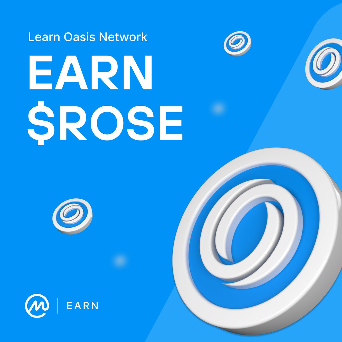 CoinMarketCap's tweet image. Learn about Oasis and Earn #ROSE ๐น
Oasis is a privacy-enabled and scalable layer-1 blockchain network for DeFi.
Check out #CoinMarketCap Earn to participate today!๐
coinmarketcap.com/earn/project/oโฆ