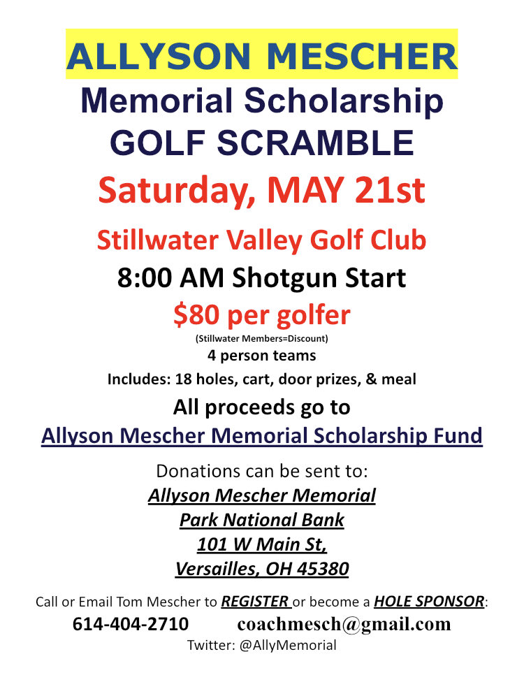 Allyson Mescher Memorial Scholarship tweet media