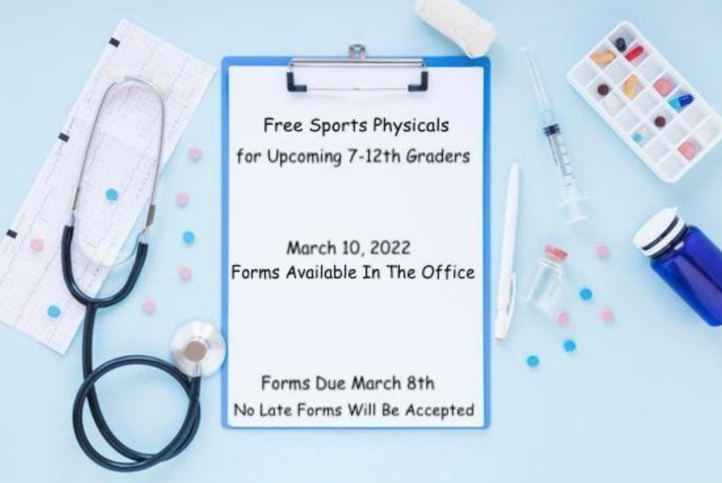 Free Sports Physicals
