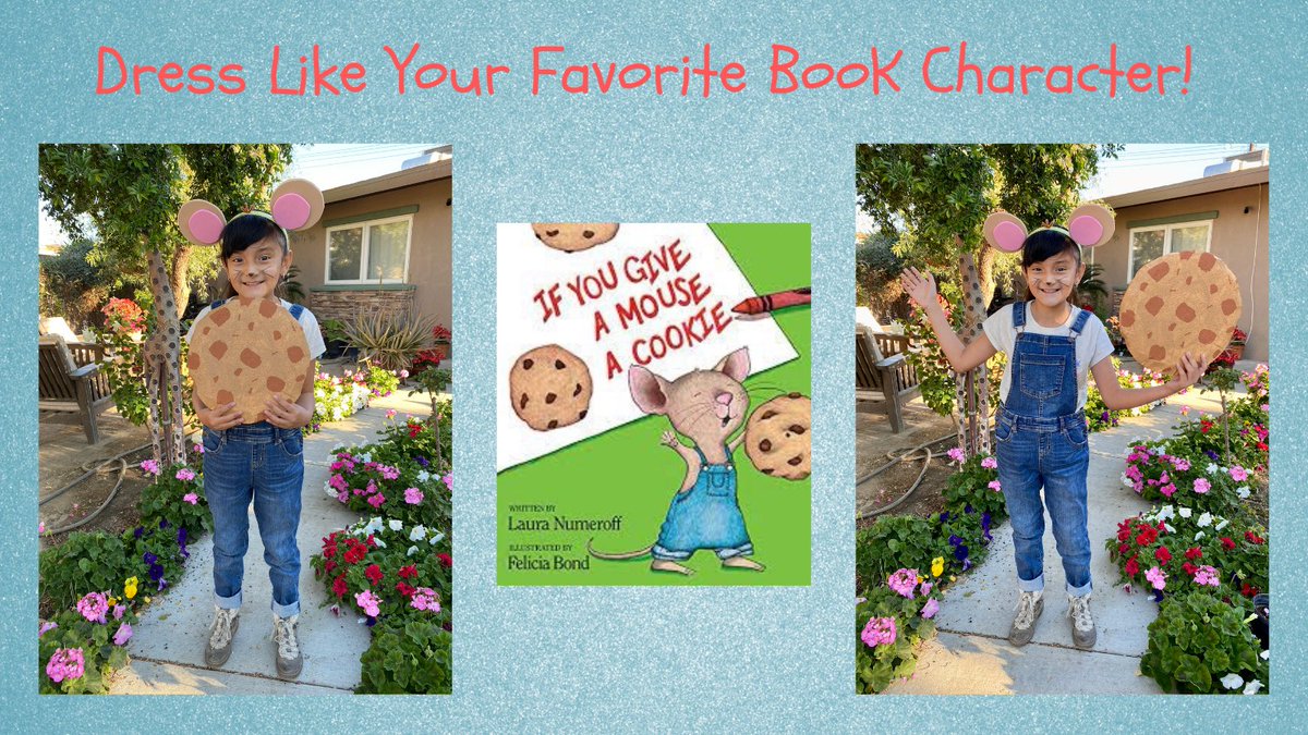 Let’s celebrate #ReadAcrossAmericaDay @DCAComets. Dress like your favorite book character! @DesertSandsUSD @strangetanya1 @lmccoll63 #IfYouGiveAmouseACookie