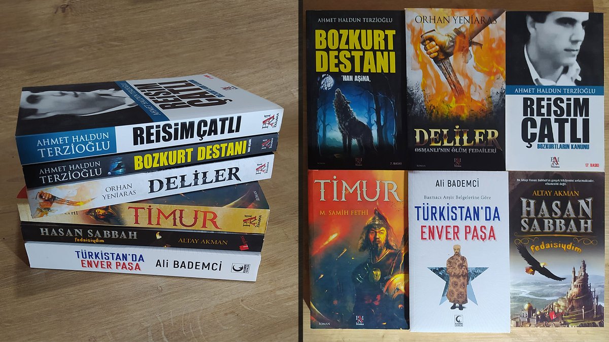 ercanfaras's tweet photo. 2 kişiye resimde gördüğünüz 3'er kitaplık setleri hediye edelim.
✅ Bu twiti RT yapmanız
✅ Beni takip etmeniz
yeterli.
Kazananları Cuma günü 23:00'da açıklayacağım.
Herkese bol şans! https://t.co/12vXWPAG7P
