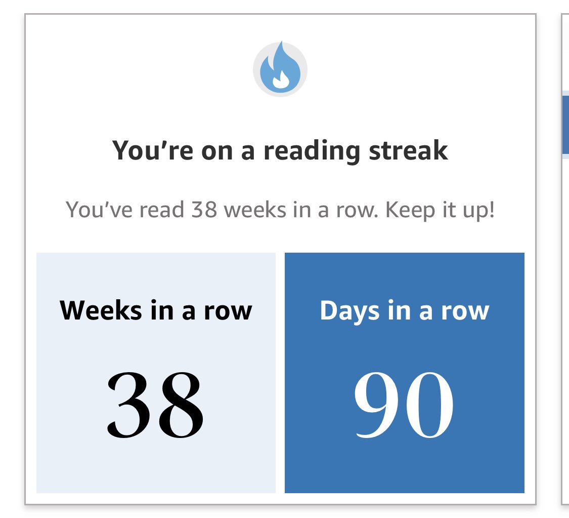 DevinLayneBlog's tweet photo. Still rocking away on the kindle. 10 more days to go for 100! Going to try for a whole year. #readeveryday #kindle @AmazonKindle @goodreads https://t.co/6elY7FGB8N