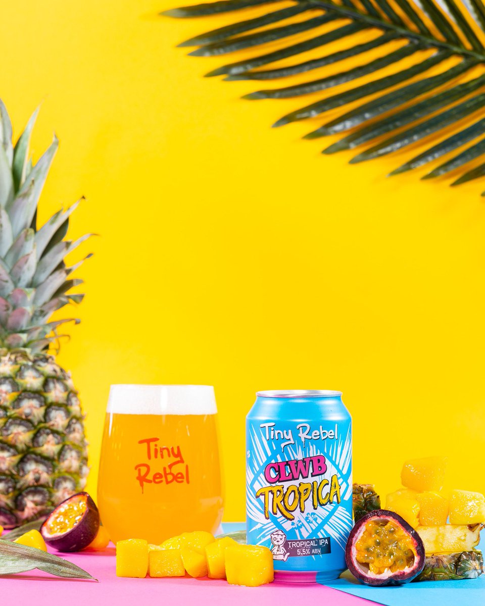 You can always rely on Clwb Tropica to lift those humpday moods! 

Our super tropical IPA will transport you to a summers paradise with every sip 😍

tinyrebel.co.uk/browse/q-clwb/…

#tinyrebel #summbervibe #tropicalvibe #humpday #humpdaymotivation #motivation #moodbooster