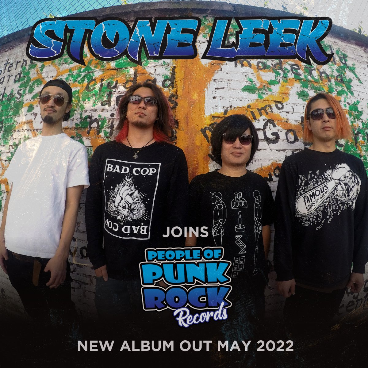 betch_77's tweet photo. パンパカパーン＼(^o^)／

この度STONE LEEKはカナダのPEOPLE OF PUNKROCK RECORDSと契約しました(*^^*)
そして今年の5月にアルバム発売も決定しました(*^^*)

今後新しい情報を小出しにしていくのでチェックよろしくお願いします(*^^*)
 https://t.co/EjZDT0N3DM https://t.co/ad8kmGyzR8