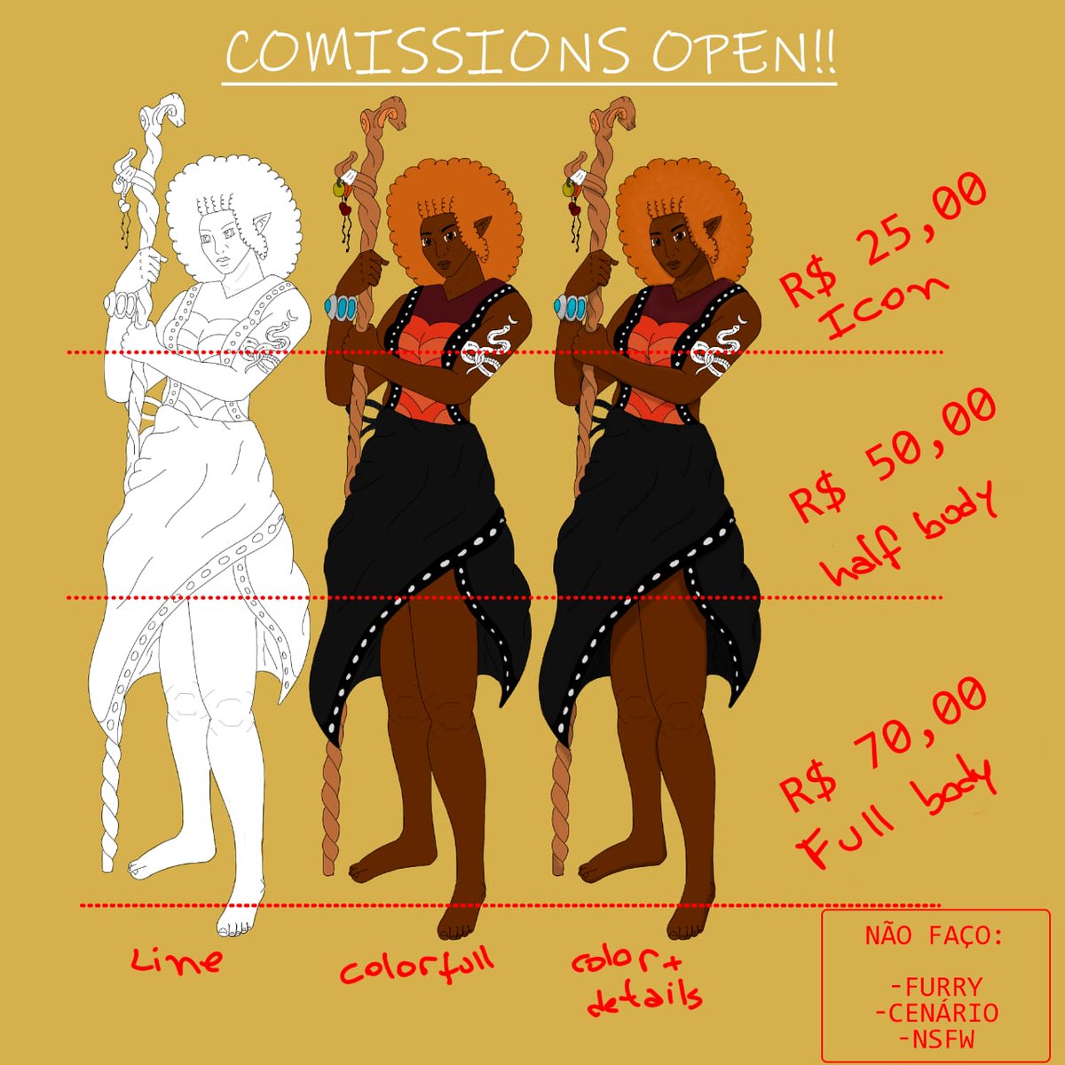 indiealvez's tweet photo. Pessoal, meu namorido desenha (mt bem diga-se de passagem) e ele tá começando a fazer comissions.

A tabela de preços tá aí, quem tiver interesse pode me chamar na DM, e vc quem não tiver, dá um RTzinho aí pra me ajudar não custa nada 🥰🥰 https://t.co/k3AoOT1q8o