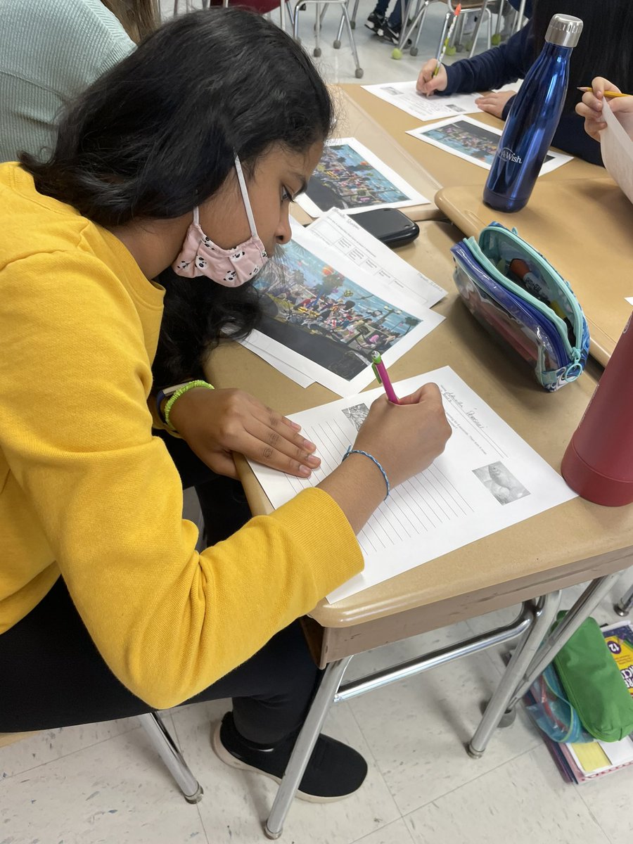 writingheroes's tweet photo. Grade 7 readers work together to learn to take a “slow look” approach to texts, images, and life. What details might you miss at first glance? How do they deepen your understanding of the story? https://t.co/4sdNmPz7IK