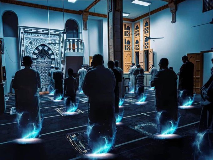 منقطع ، ثم متقطع ، ثم منتظم ، ثم ملتزم ، ثم منتظر لموعد الآذان
"نسألك يا الله الثبات♥️."