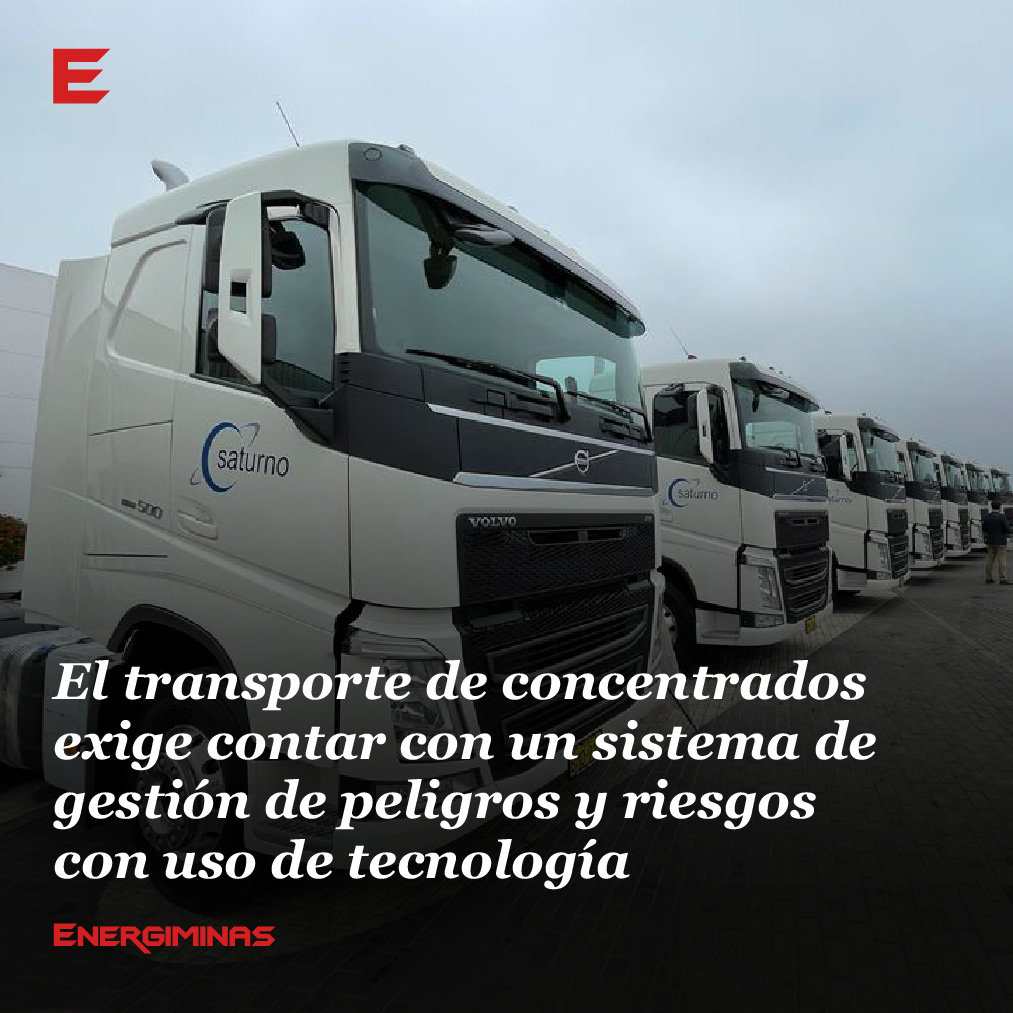 energiminas1's tweet photo. #LOGÍSTICAMINERA | Este tipo de sistemas es importante para garantizar altos estándares de prevención y atención de peligros y riesgos, nos dice José Luis Trujillo, gerente general de Saturno. Revisa el artículo en la edición 92 de #Energiminas: https://t.co/JnHiVMsOxN https://t.co/19JEZQ1eRD