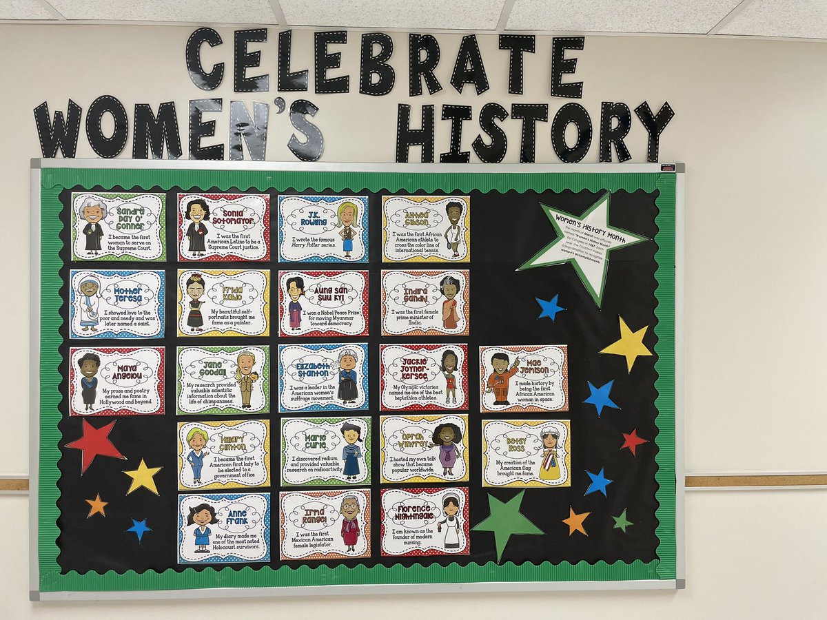 Celebrating and honoring “Phenomenal Women” during Women’s History Month!